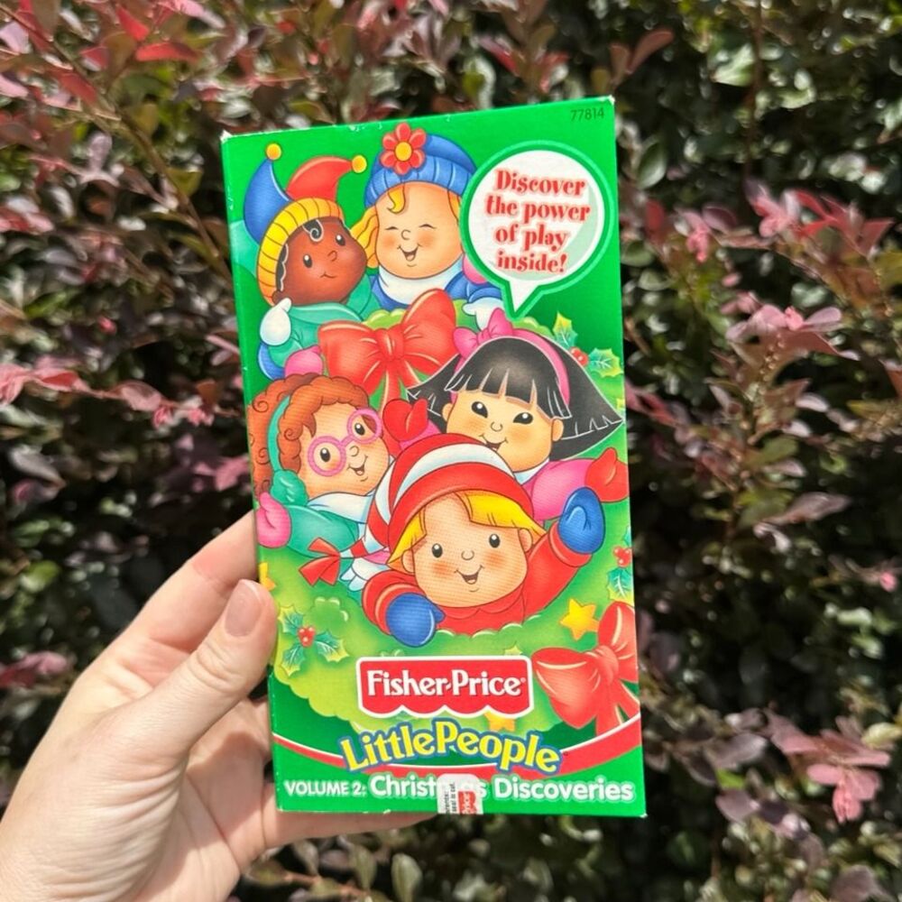 Fisher-Price Little People VHS Volume 2 Christmas Discoveries